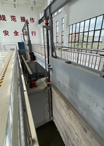 宁波庶来闸站一体化泵闸改造工程-改造前2