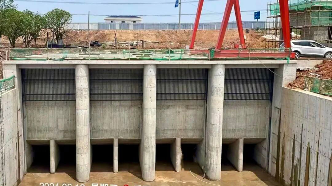 岳阳市长江段涝区临湘冶湖电排站新建工程-2