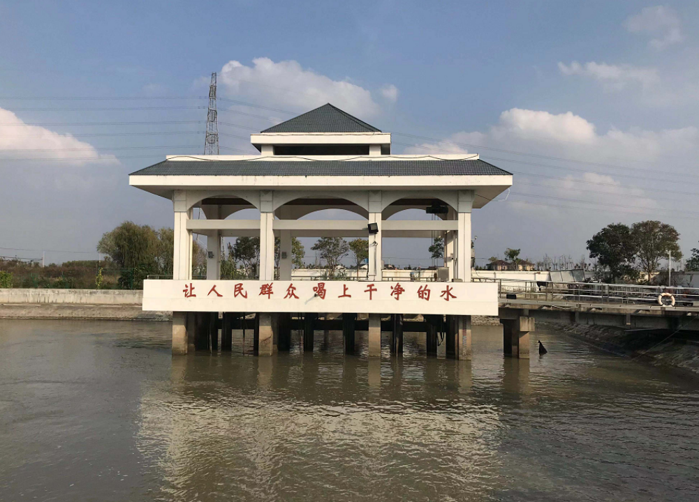江苏盐城大丰自来水厂 通榆河取水泵站